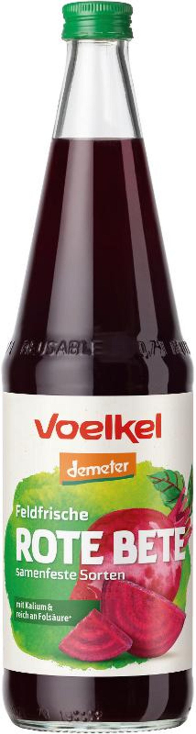 Produktfoto zu Rote Bete Saft 0,7 L