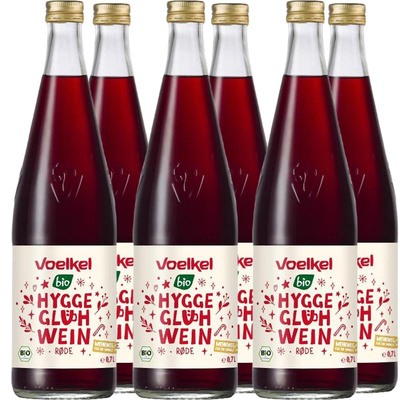 Produktfoto zu HYGGE Glühwein rot 6*0,75 L