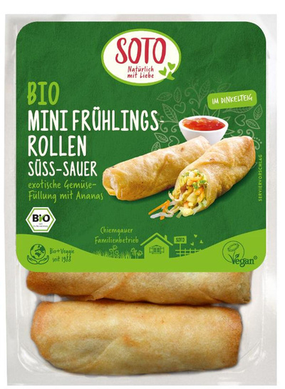 Produktfoto zu Mini Frühlingsrolle süß sauer