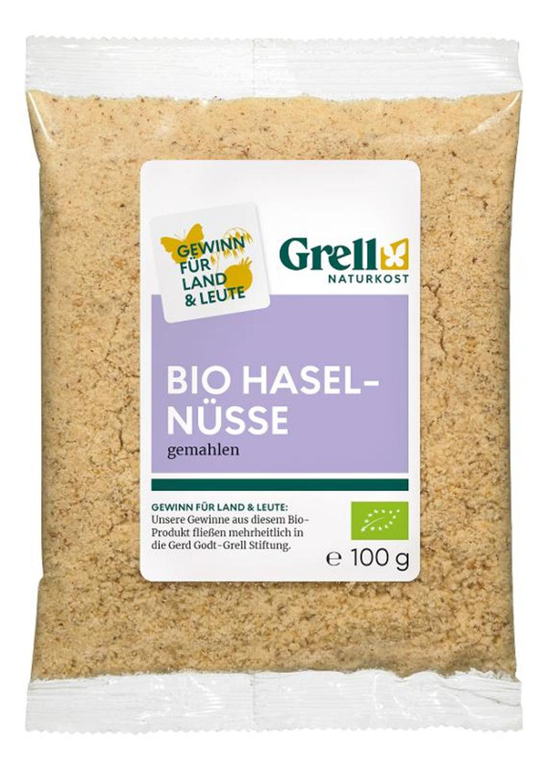 Produktfoto zu Haselnusskerne, gemahlen