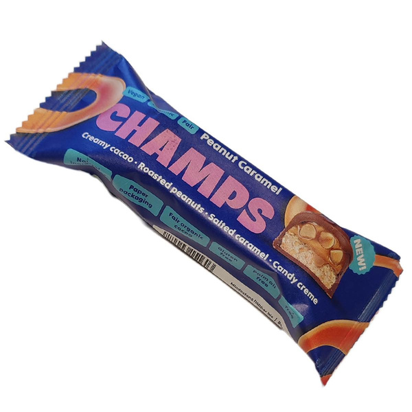 Produktfoto zu Erdnuss Caramel Schokoriegel