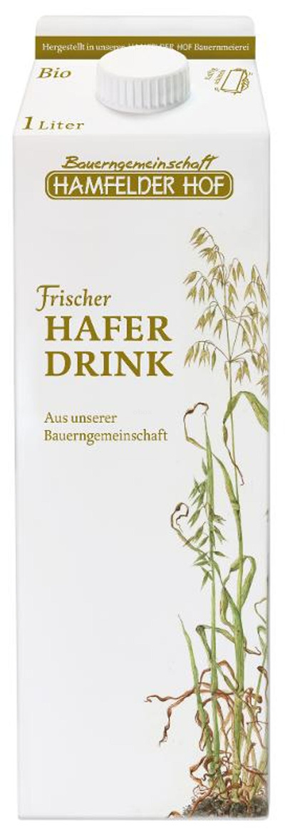 Produktfoto zu Hamfelder Hof Frischer Haferdrink