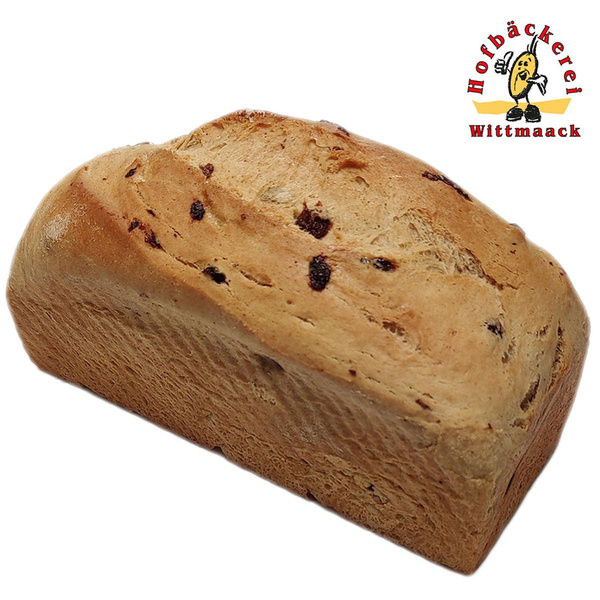 Produktfoto zu Dinkel-Rosinenbrot hell 750 g