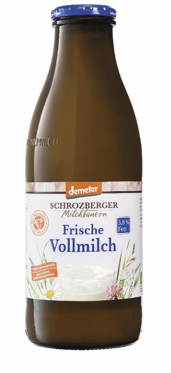 Produktfoto zu Frische Vollmilch 3,8 %
