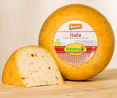 Produktfoto zu Hofkäse Erdmannshof, Italienische Kräuter