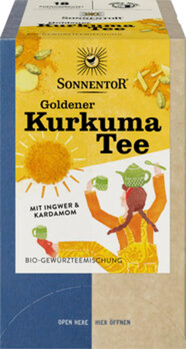 Produktfoto zu Tee Goldener Kurkuma