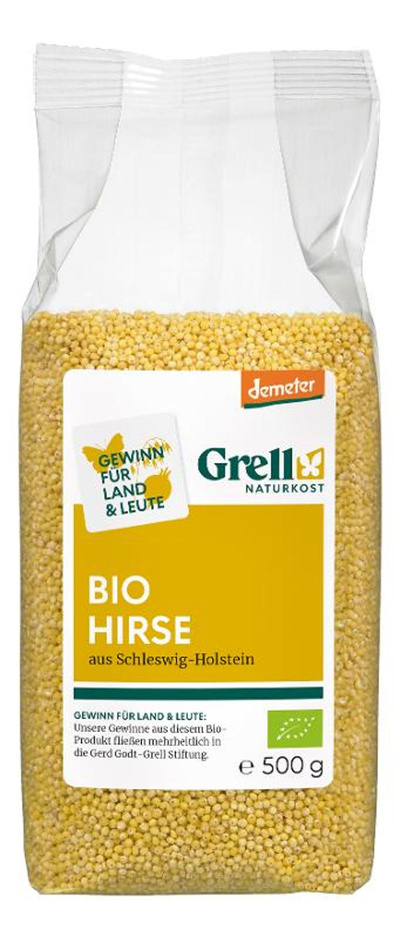 Produktfoto zu Bio Hirse aus Schleswig Holstein 500 g