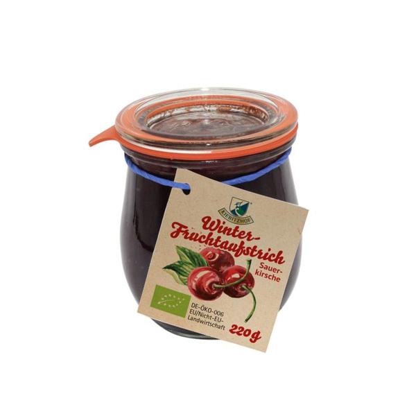 Produktfoto zu Sauerkirsche Winteraufstrich