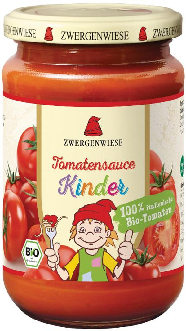 Produktfoto zu Kindertomatensauce 340 ml