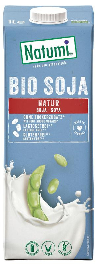 Produktfoto zu Sojadrink Natur, ohne Zuckerzusatz 1l