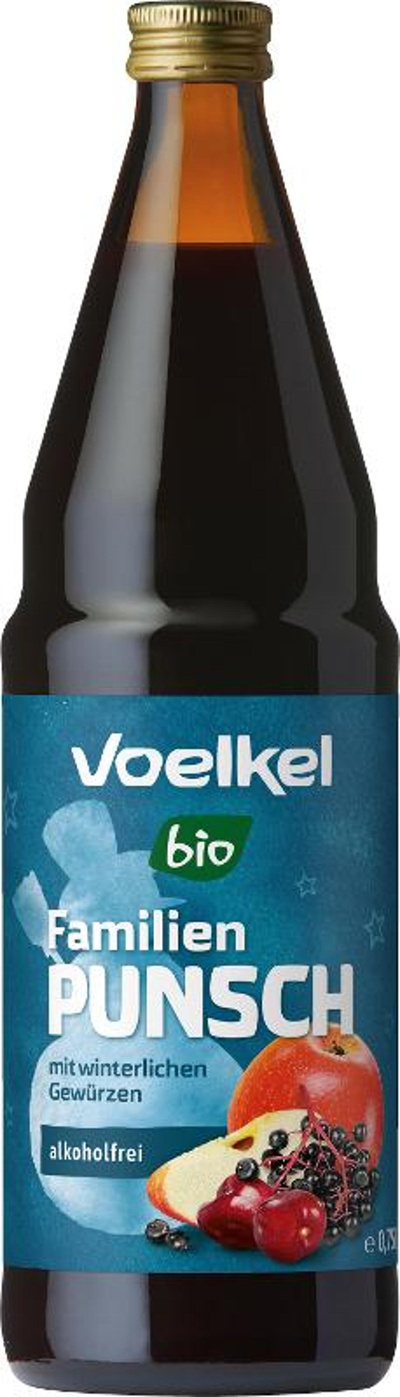 Produktfoto zu Familienpunsch Voelkel 0,75 L
