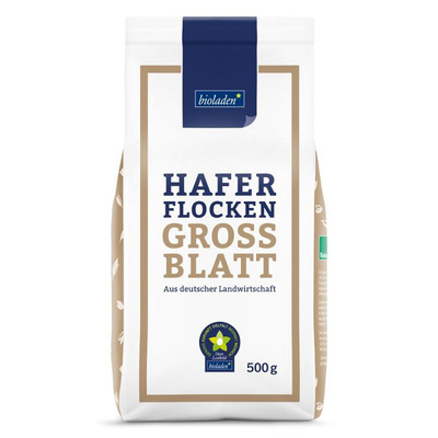 Produktfoto zu Haferflocken Großblatt 500 g