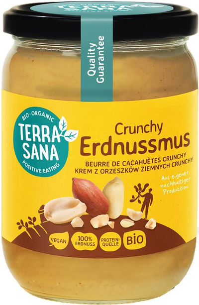 Produktfoto zu Crunchy Erdnussmus 500 g