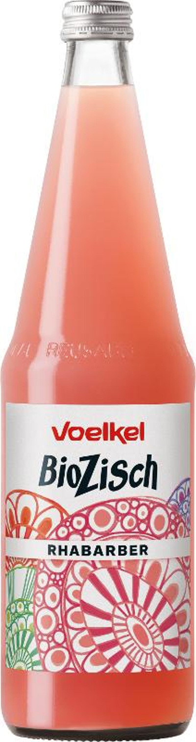 Produktfoto zu Bio Zisch Rhabarber 0,7 L