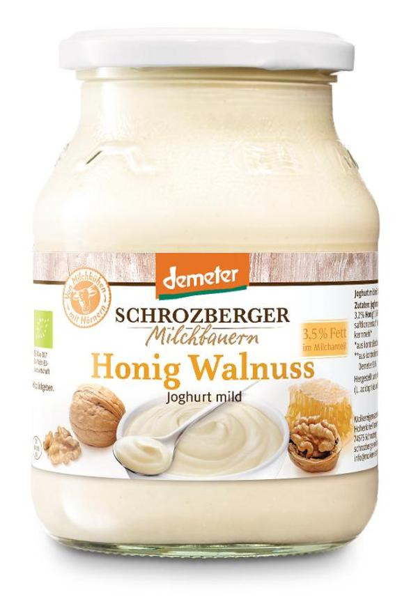 Produktfoto zu Fruchtjoghurt, Honig Walnuss