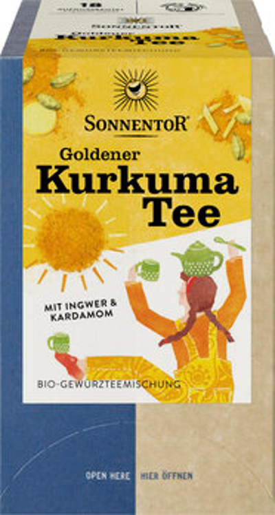 Produktfoto zu Tee Goldener Kurkuma