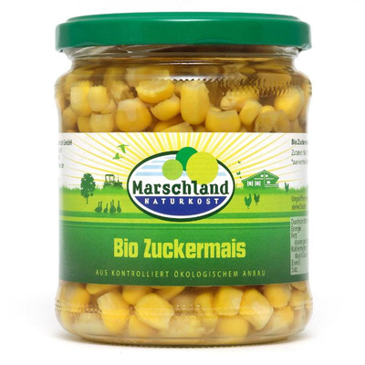 Produktfoto zu Zuckermais im Glas 360 g
