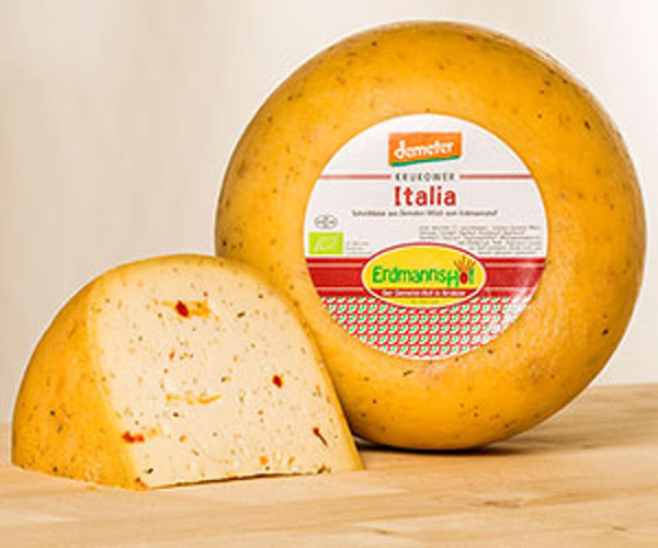 Produktfoto zu Hofkäse Erdmannshof, Italienische Kräuter
