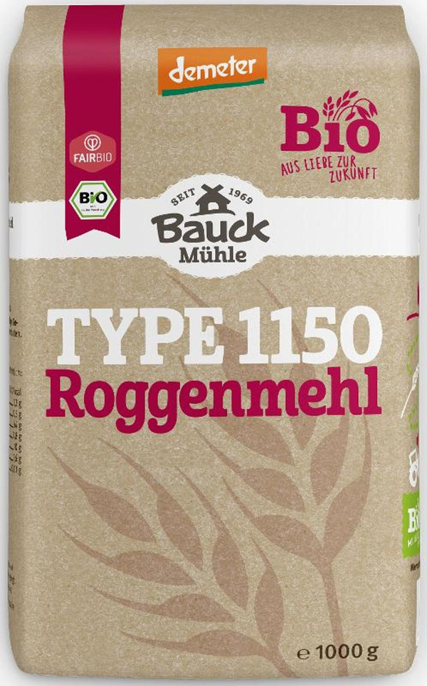 Produktfoto zu Roggenmehl 1150 1 Kg