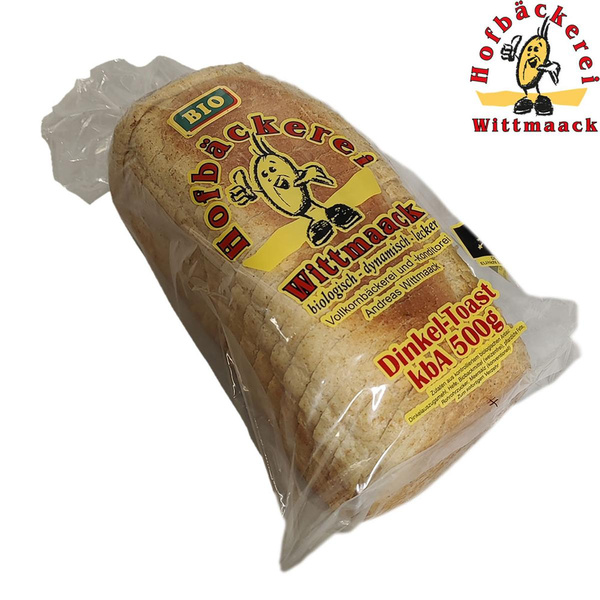 Produktfoto zu Dinkel-Toastbrot geschnitten 500 g