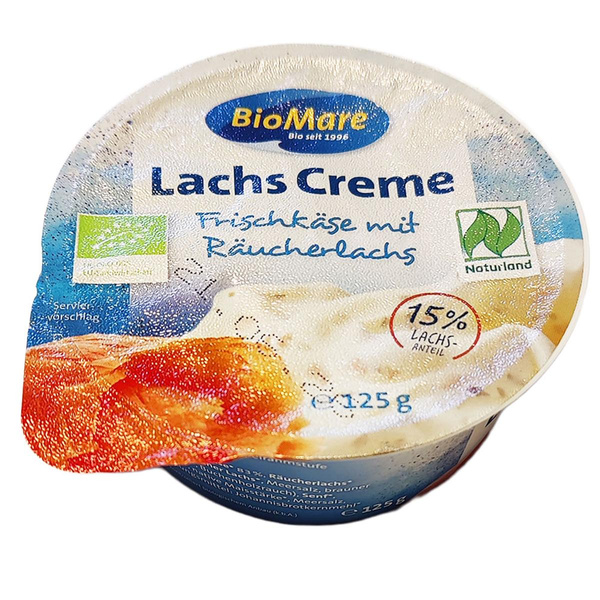 Produktfoto zu Frischecreme mit Räucherlachs