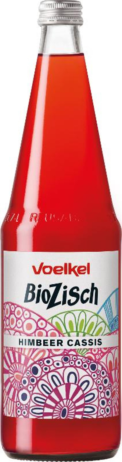 Produktfoto zu Bio Zisch Himbeer-Cassis 0,7 L
