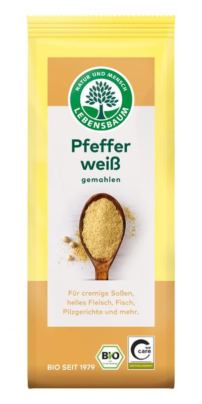 Produktfoto zu Pfeffer weiß ganz