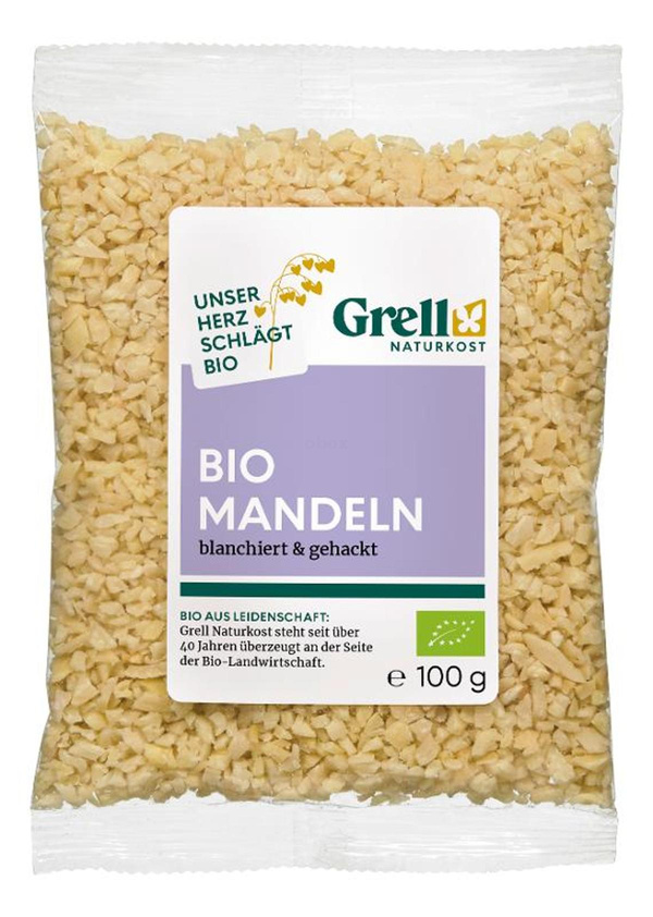 Produktfoto zu Gehackte Mandeln 100 g