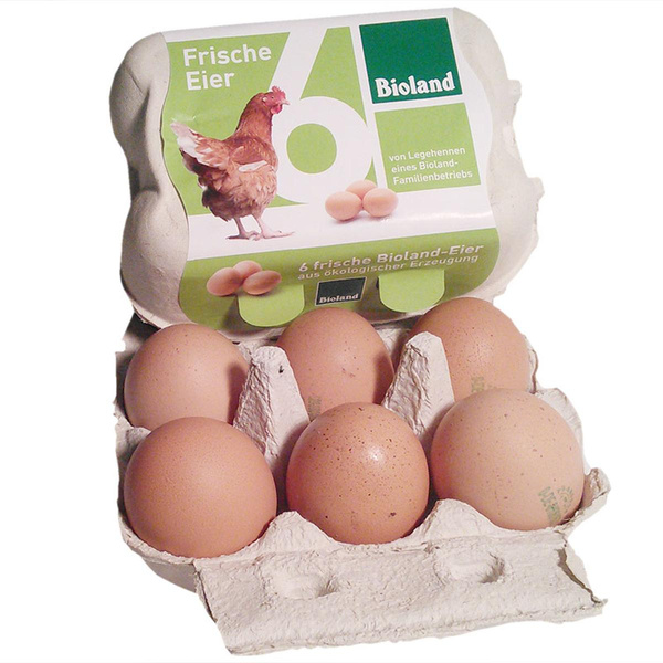 Produktfoto zu  Bioland Eier M  Andresen 6 er