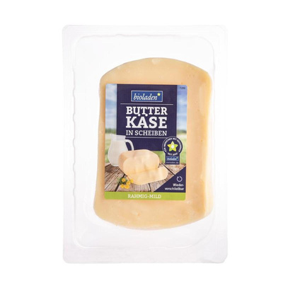 Produktfoto zu Butterkäse in Scheiben150 g