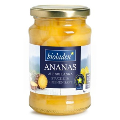 Produktfoto zu Ananasstücke 345 g