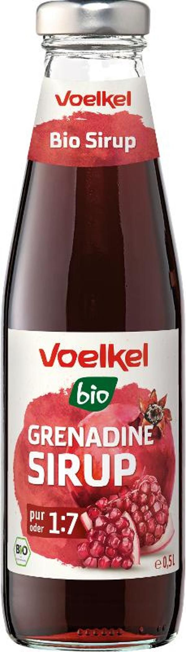 Produktfoto zu BioSirup Grenadine