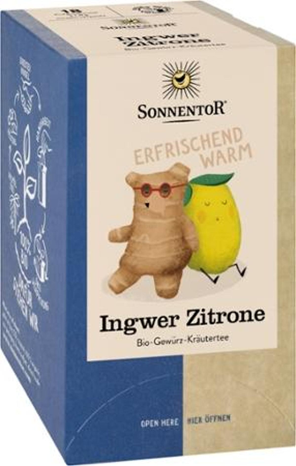 Produktfoto zu Tee Ingwer Zitrone