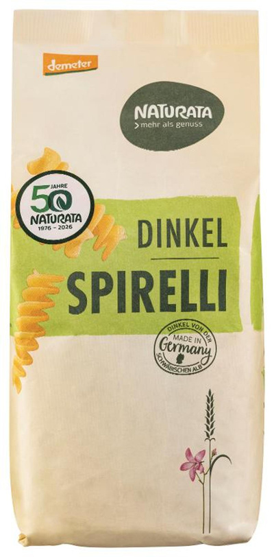 Produktfoto zu Dinkel Spirelli hell 500 g