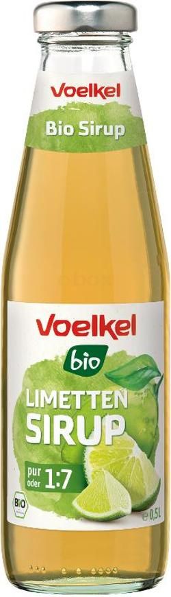 Produktfoto zu Bio Sirup Limette