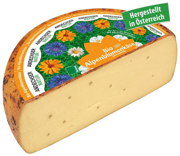 Produktfoto zu Alpenblumenkäse