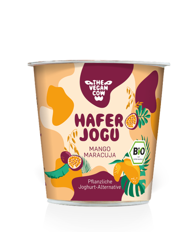 Produktfoto zu Joghurt Alternative Hafer Mango-Maracuja