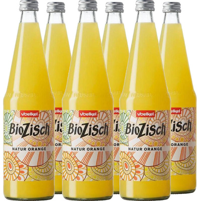 Produktfoto zu Bio Zisch Orange 6* 0,7 L
