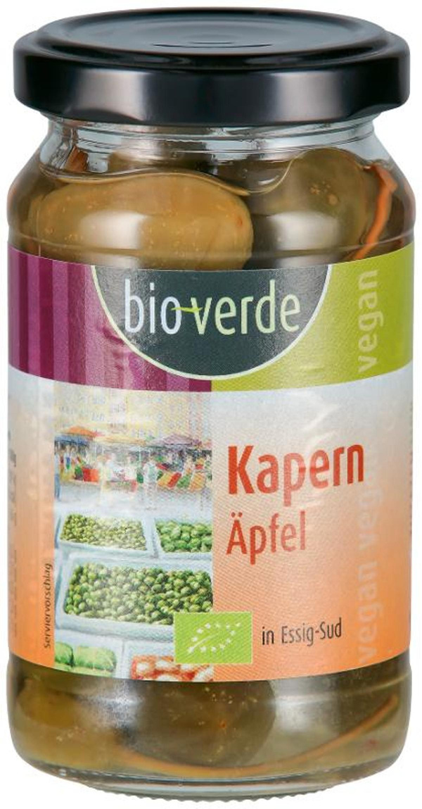 Produktfoto zu Kapernäpfel in Essigsud