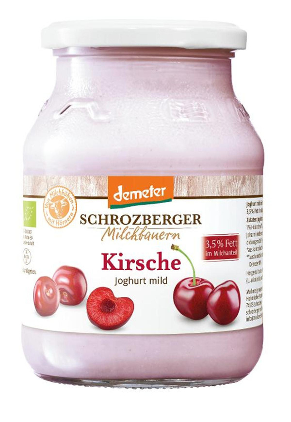 Produktfoto zu Fruchtjoghurt Kirsche-Holunder
