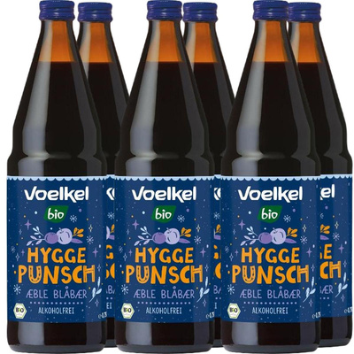 Produktfoto zu HYGGE Apfel Blaubeer 6*0,75 L