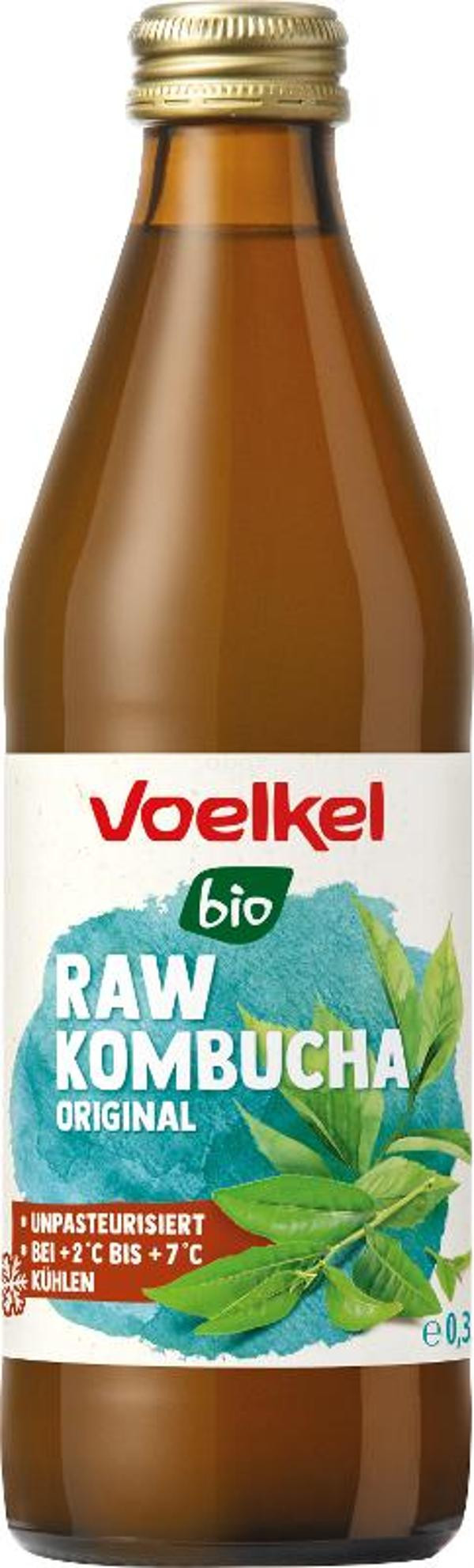 Produktfoto zu RAW Kombucha Original 10* 0,33 L