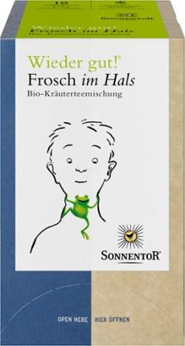 Produktfoto zu Tee Frosch im Hals