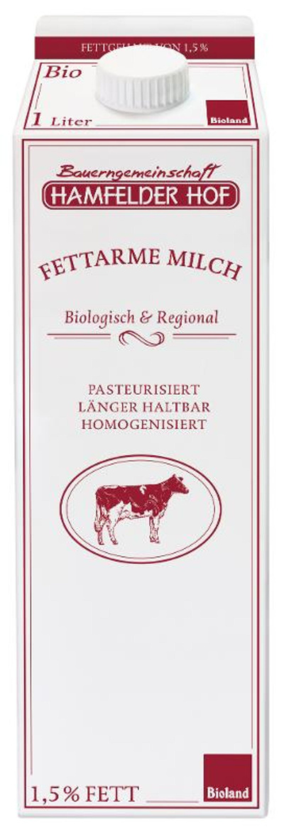 Produktfoto zu Fettarme Milch, 1,5 %, länger haltbar 1L