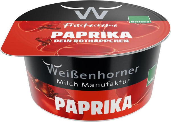 Produktfoto zu Bioland FrischCreme Paprika 150 g