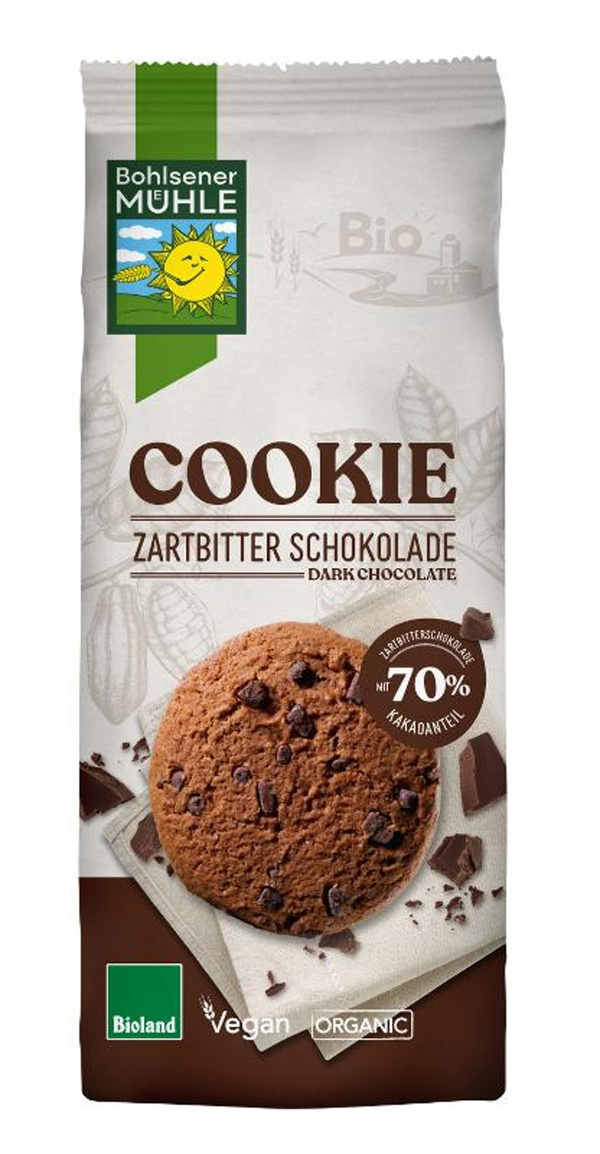 Produktfoto zu Cookie Zartbitter-Schokolade, 70 % Kakao