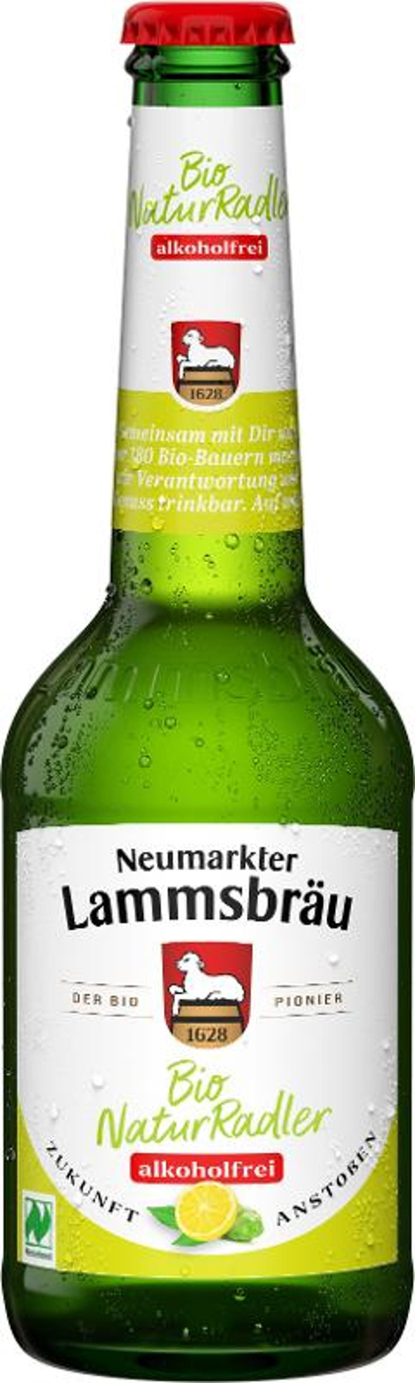Produktfoto zu Lammsbräu Naturradler, alkoholfrei, 10*0,33l