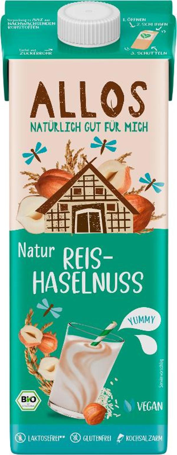 Produktfoto zu Reis Haselnuss Drink Natur