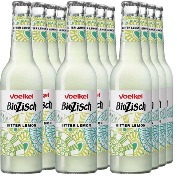 Produktfoto zu Bio Zisch Bitter Lemon 12*0,33