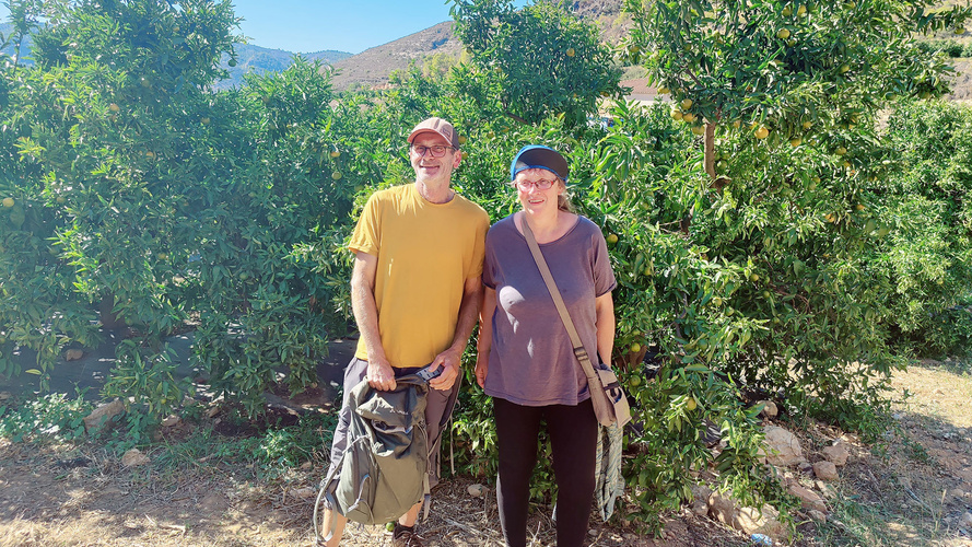 Jörg und Hedda bei Citruslandia